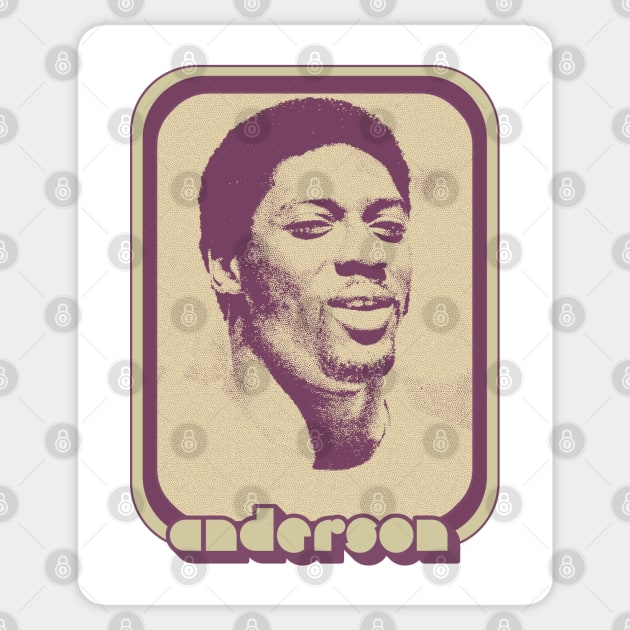 Ottis Jerome "O.J." Anderson // Retro Football Dan Design Sticker by DankFutura